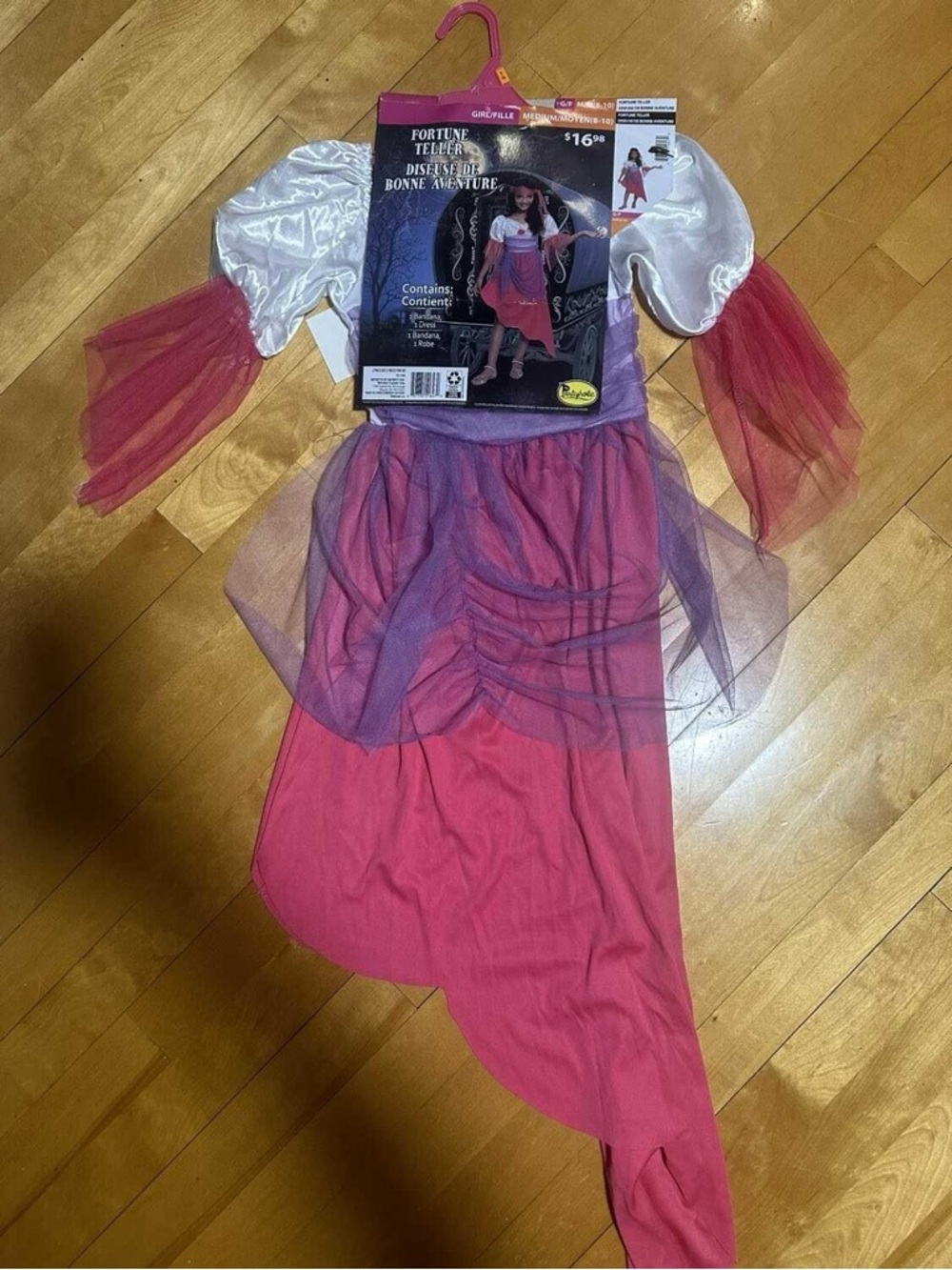 Kids fortune teller/gypsy Halloween costume (M/L)